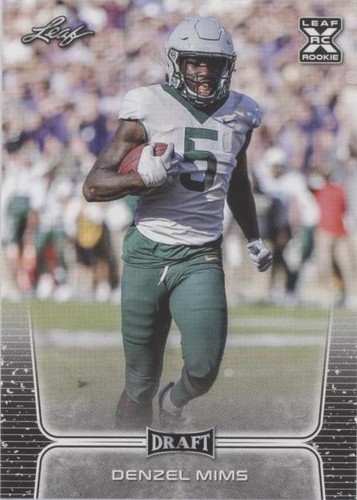 2020 Leaf Draft Denzel Mims #27