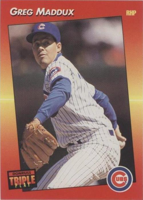 Donruss Triple Play 1992 - Greg Maddux #19