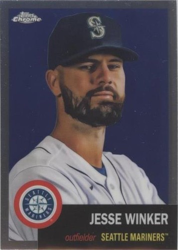 2022 Topps Chrome Platinum Anniversary - Jesse Winker #373