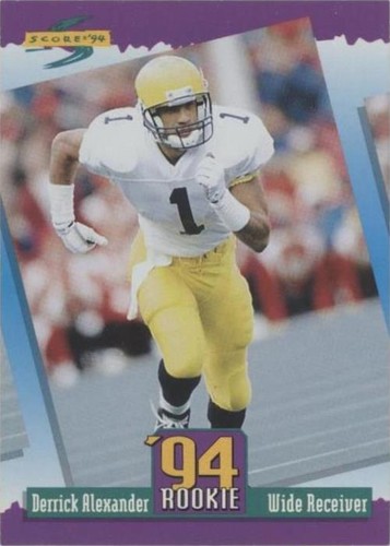 1994 Score Derrick Alexander #281