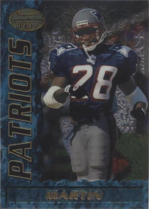 1995 Bowman's Best Curtis Martin #74