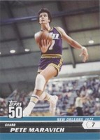 2007-08 Topps - Pete Maravich #50