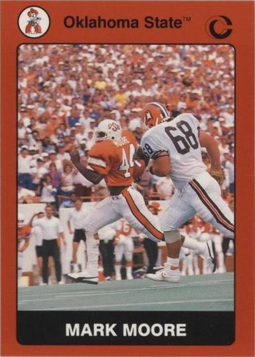 1991 Collegiate Collection Oklahoma State University Cowboys Mark Moore #51