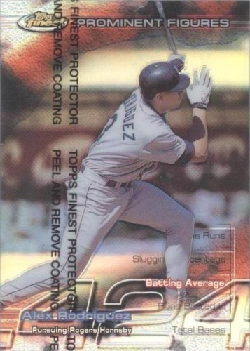 1999 Topps Finest - Alex Rodriguez #PF24