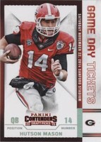 2015 Panini Contenders Draft Picks Hutson Mason #52