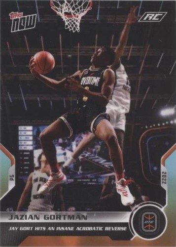 2021-22 Topps Now Overtime Elite - Jazian Gortman #34