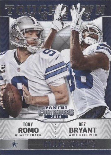 2014 Panini Contenders Dez Bryant Tony Romo #1