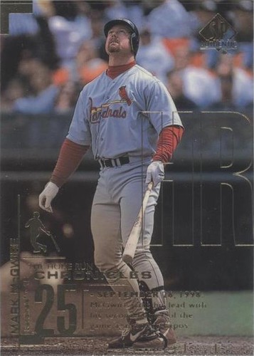 1999 SP Authentic - Mark McGwire #HR68