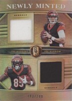 2020 Panini Gold Standard Joe Burrow Tee Higgins #MMD8