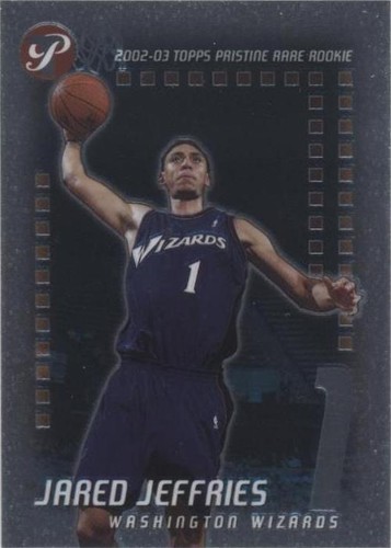 2002-03 Topps Pristine - Jared Jeffries #83