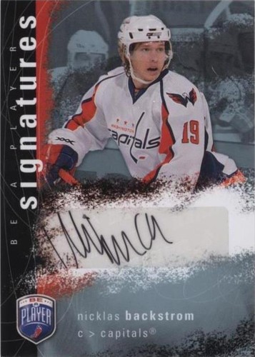 2007-08 Upper Deck Be a Player - Nicklas Backstrom #S-BA