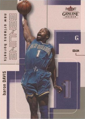 2003-04 Fleer Genuine Insider - Baron Davis #48