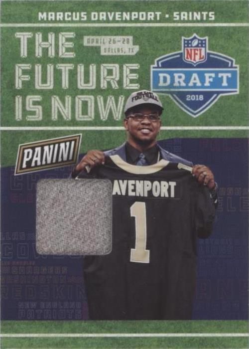 2018 Panini National Convention Marcus Davenport #DP-3