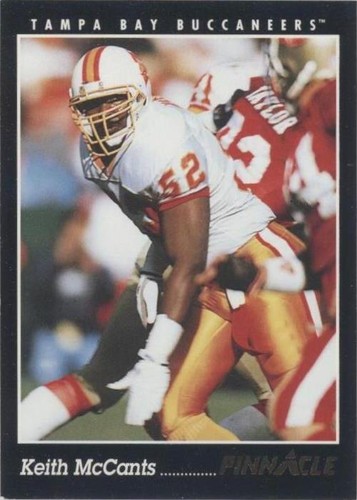1993 Pinnacle Keith McCants #130