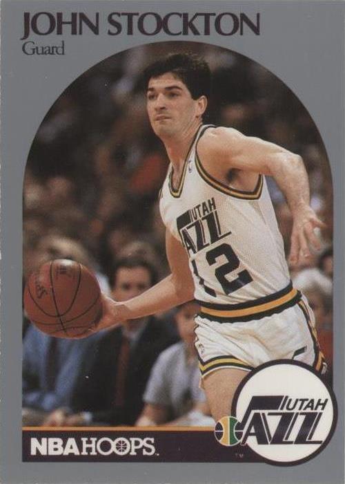 Aros de la NBA 1990-91 - John Stockton #294