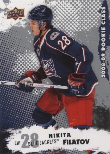 2008-09 Upper Deck Rookie Class - Nikita Filatov #10
