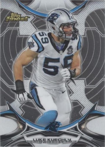2015 Topps Finest Luke Kuechly #142