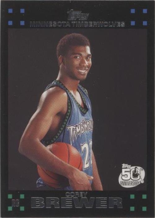 2007-08 Topps - Corey Brewer #117