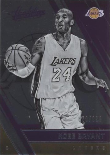 2016-17 Panini Absolute - Kobe Bryant #101
