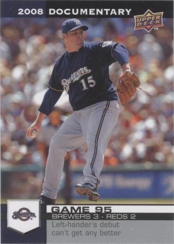 2008 Upper Deck Documentary - Ben Sheets #2855