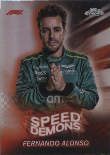 2024 Topps Chrome Formula 1 - Fernando Alonso #SD-11