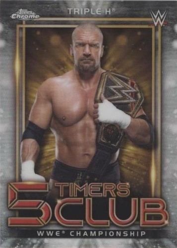 2021 Topps Chrome WWE - Triple H #5T-18