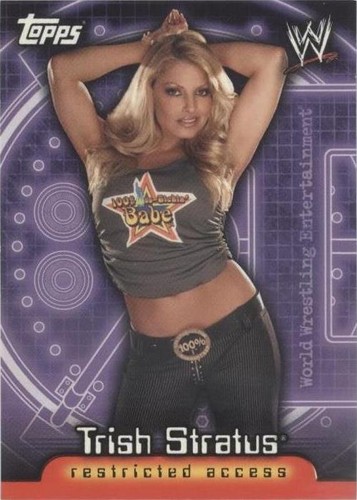 2006 Topps WWE Insider Restricted Access - Trish Stratus #32