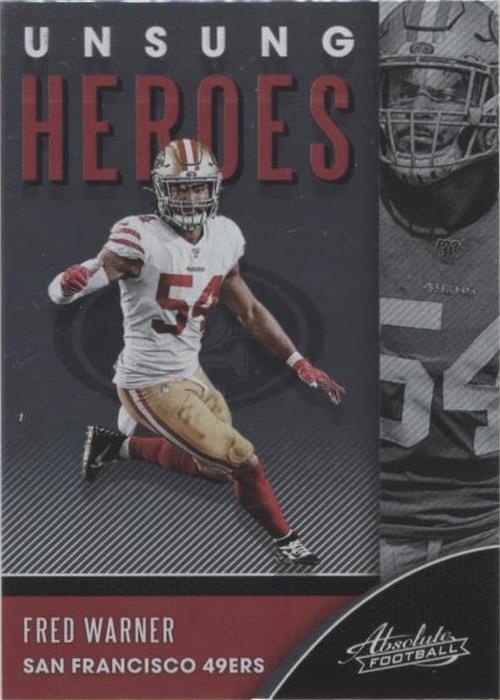 2020 Panini Absolute Fred Warner #UH-FW