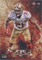 2014 Topps Fire Frank Gore #68