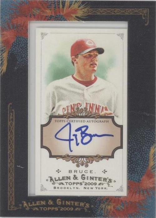 2009 Topps Allen & Ginter's - Jay Bruce #AGA-JB