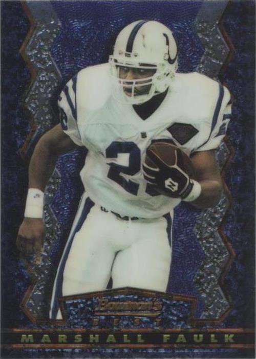 Topps Stadium Club Marshall Faulk #1 1994