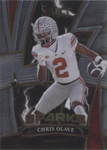 2022 Panini Select Draft Picks Chris Olave #SPCO