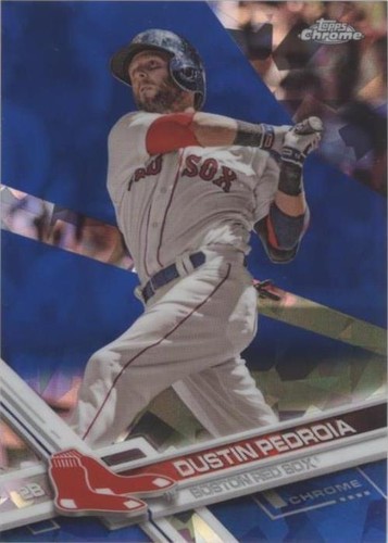 2017 Topps Chrome Sapphire Edition - Dustin Pedroia #130