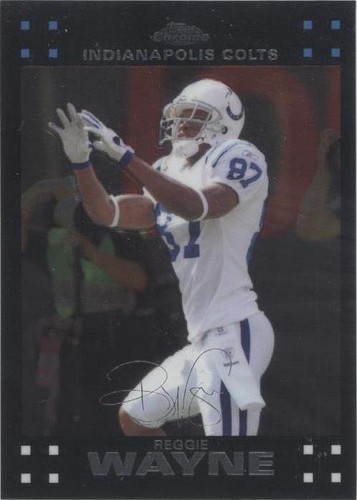 2007 Topps Chrome Reggie Wayne #TC133