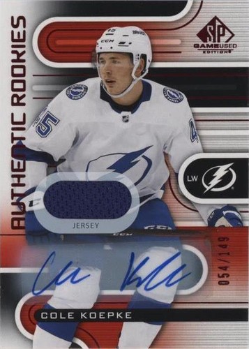 2022-23 Upper Deck SP Game Used - Cole Koepke #207