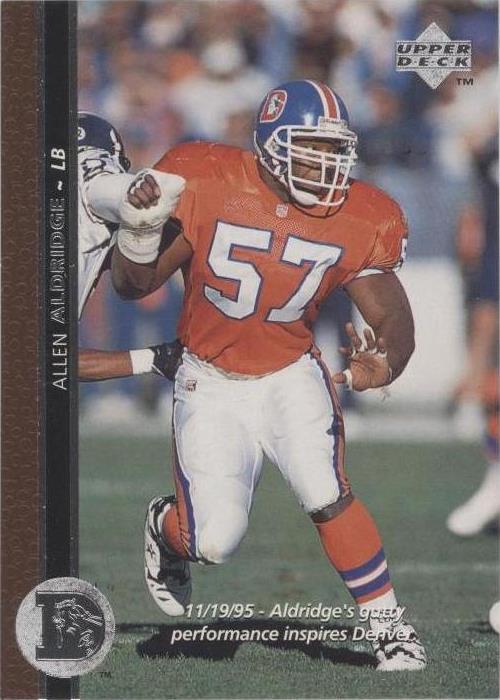 1996 Upper Deck Allen Aldridge #189