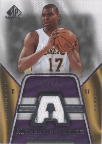 2007-08 SP Game Used - Andrew Bynum #AF-AB