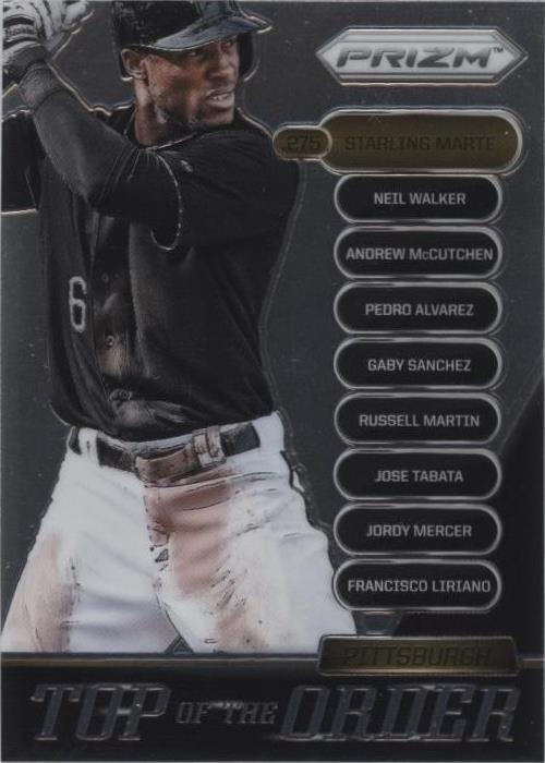 2014 Panini Prizm - Starling Marte #18