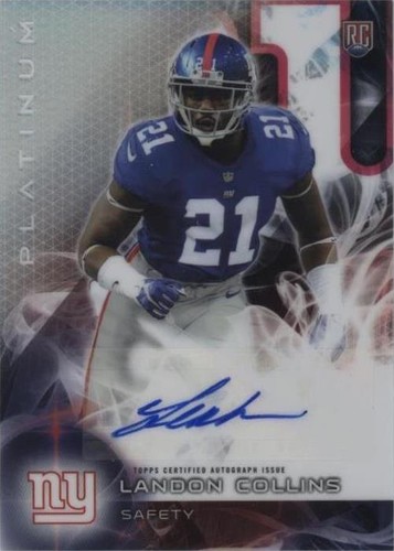 2015 Topps Platinum Landon Collins #AR-LC