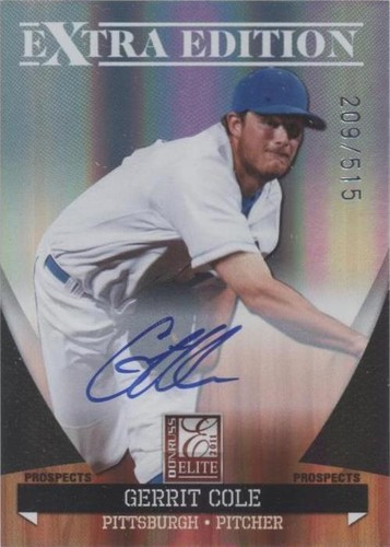 2011 Donruss Elite Extra Edition - Gerrit Cole #P-3