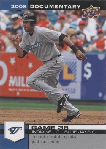 2008 Upper Deck Documentary - Alex Rios #1188