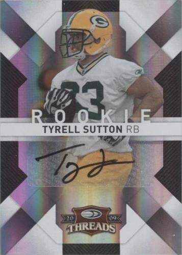 2009 Donruss Threads Tyrell Sutton #197