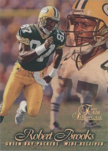 1997 Flair Showcase Robert Brooks #68