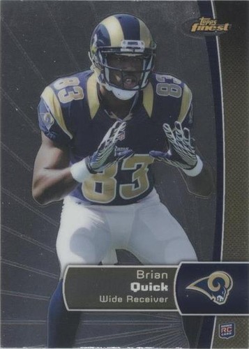 2012 Topps Finest Brian Quick #126