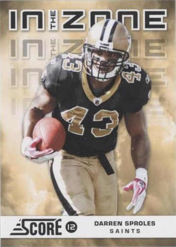 2012 Score Darren Sproles #17