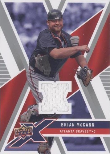 2008 Upper Deck X - Brian McCann #UDXM-BM