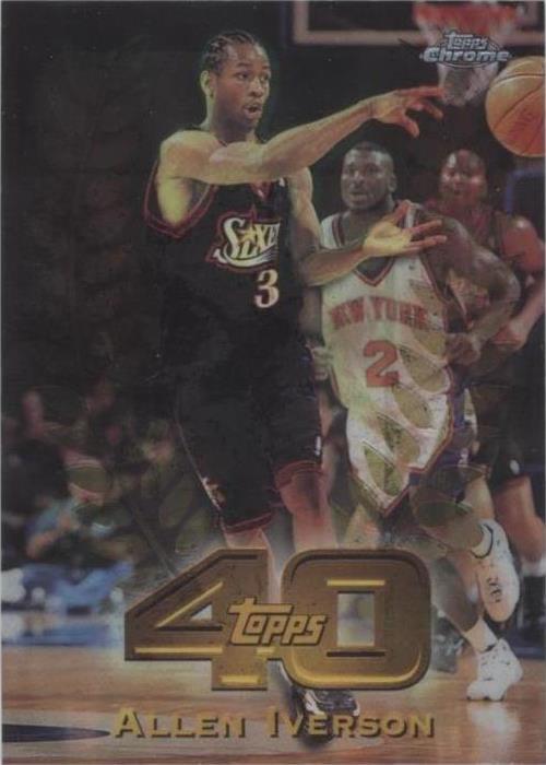Topps Chrome 1997-98 - Allen Iverson #T40-22