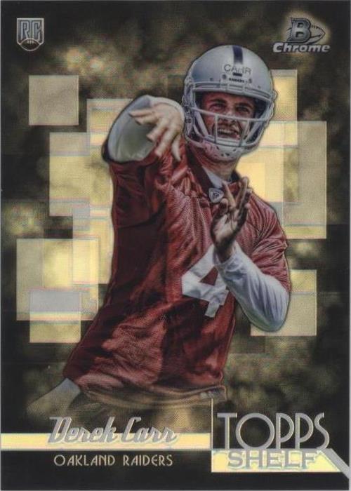 Bowman Chrome Derek Carr 2014 #TSR-DC