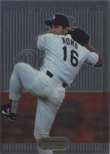 祝・大谷山入団 LA Dodgers HIDEO NOMO ルーキーカード LA DODGERS HIDEO NOMO FOTOBALL BASEBALL ROOKIE STRIKEOUT