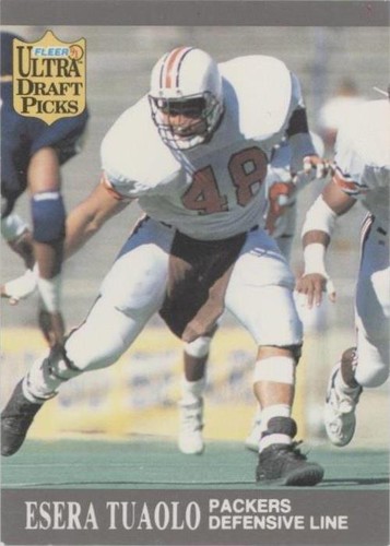 1991 Fleer Ultra Esera Tuaolo #295